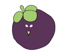 Funny Fruits Face sticker #15080931