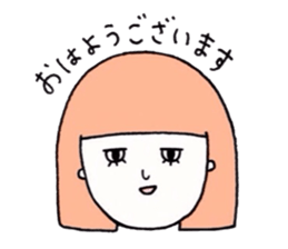 Honorific expressions by ennui girls sticker #15081980