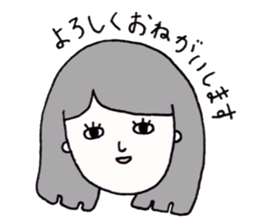 Honorific expressions by ennui girls sticker #15081985