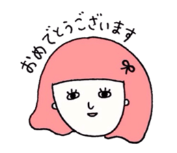 Honorific expressions by ennui girls sticker #15081989