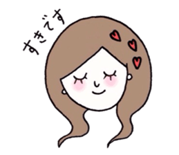 Honorific expressions by ennui girls sticker #15081992