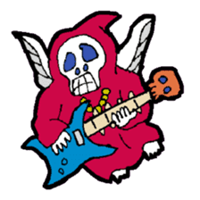 KM Skull Rock sticker #15082196