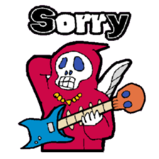 KM Skull Rock sticker #15082197