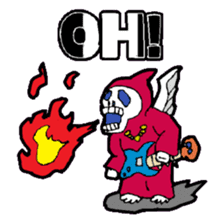 KM Skull Rock sticker #15082205