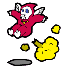 KM Skull Rock sticker #15082206