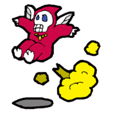 KM Skull Rock sticker #15082206