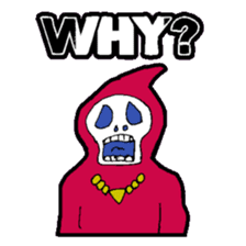 KM Skull Rock sticker #15082207