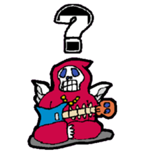 KM Skull Rock sticker #15082209