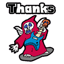 KM Skull Rock sticker #15082210