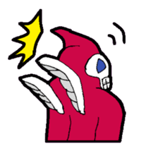 KM Skull Rock sticker #15082211