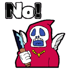 KM Skull Rock sticker #15082215