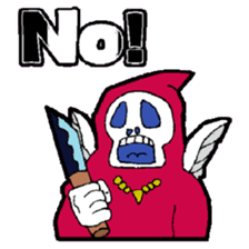 KM Skull Rock sticker #15082215