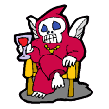 KM Skull Rock sticker #15082218