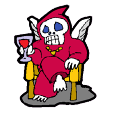 KM Skull Rock sticker #15082218