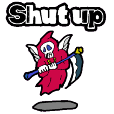 KM Skull Rock sticker #15082219