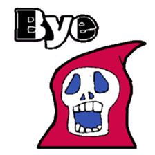 KM Skull Rock sticker #15082223