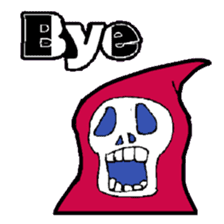 KM Skull Rock sticker #15082223