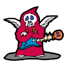 KM Skull Rock sticker #15082224