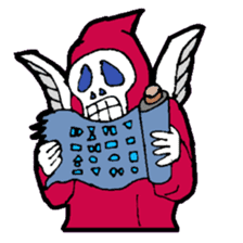 KM Skull Rock sticker #15082226