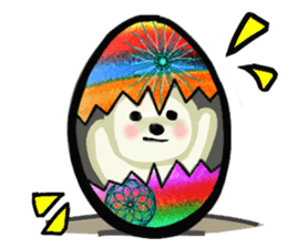 DOGGY KUMA HAPPY LIFE!!!!(II) sticker #15082562
