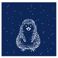Marine Snow Penguin sticker #15082580