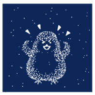 Marine Snow Penguin sticker #15082583