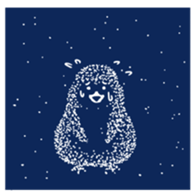 Marine Snow Penguin sticker #15082584