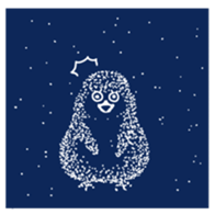 Marine Snow Penguin sticker #15082585