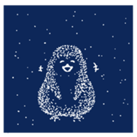 Marine Snow Penguin sticker #15082587