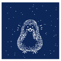 Marine Snow Penguin sticker #15082601