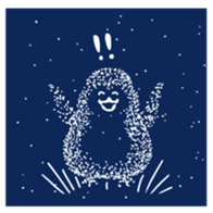 Marine Snow Penguin sticker #15082602