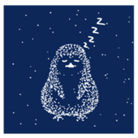 Marine Snow Penguin sticker #15082603