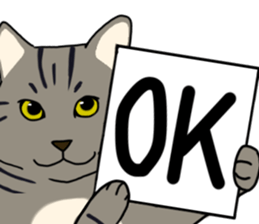 Tora cat! sticker #15082616