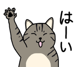 Tora cat! sticker #15082617