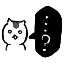 Cats speak a Hakata language 5th season sticker #15083094