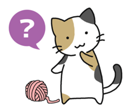 Sticker of cute five cats sticker #15083586