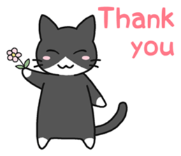 Sticker of cute five cats sticker #15083596