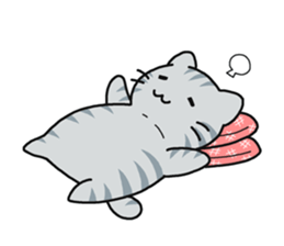 Sticker of cute five cats sticker #15083600