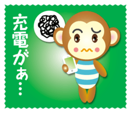 working monkey part2 sticker #15083862