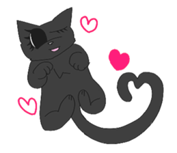 Blackcat Golden sticker #15084406