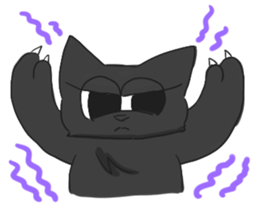 Blackcat Golden sticker #15084409