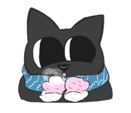 Blackcat Golden sticker #15084426