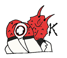 Crab host - Newcomer host Taraba sticker #15084573