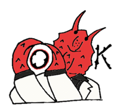 Crab host - Newcomer host Taraba sticker #15084573