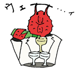 Crab host - Newcomer host Taraba sticker #15084585