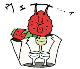 Crab host - Newcomer host Taraba sticker #15084585