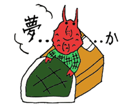 Crab host - Newcomer host Taraba sticker #15084611