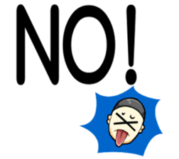 President in Deca letter sticker #15085251