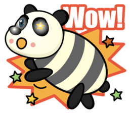 giant panda boy sticker #15086006