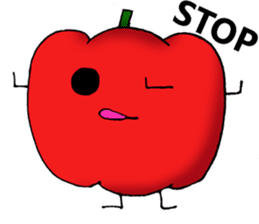 Vegetable Fruit sticker #15086072